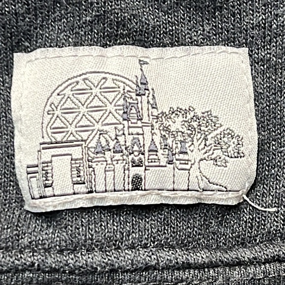 Disney 1/4 Button Down Mickey Sweater Men’s Size Extra Large - Picture 8 of 12